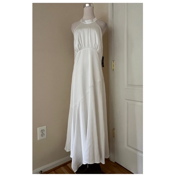 Aidan by Aidan Mattox Halter Midi Dress - Picture 7 of 16